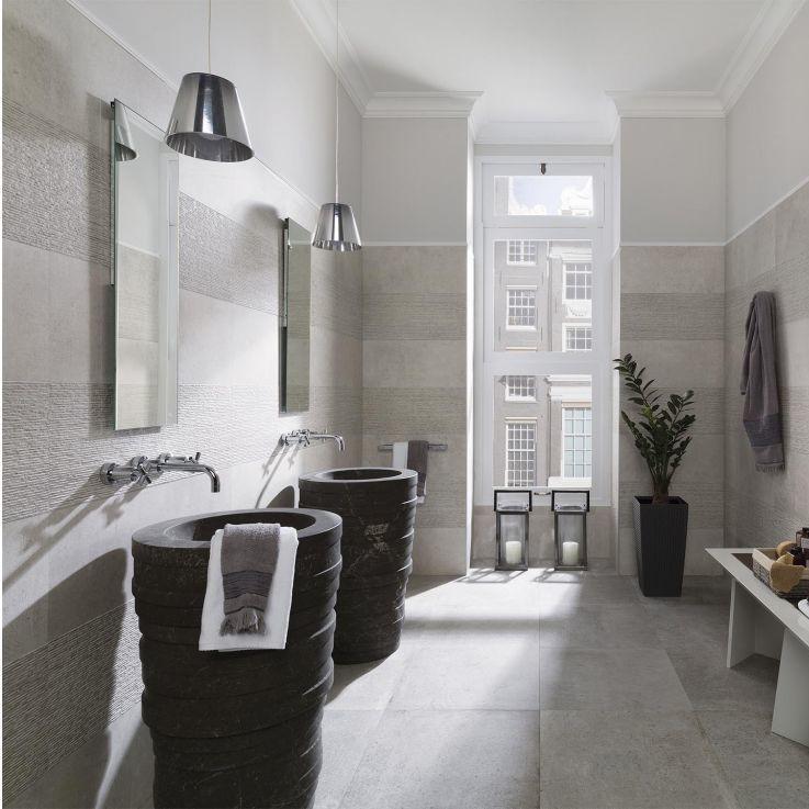Porcelanosa Park Lineal Gris Wall Tile 25x44.3