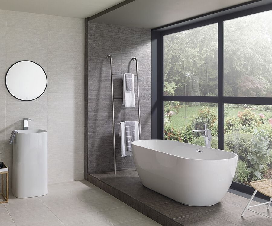 Porcelanosa Japan Blanco Floor Tile 44.3x44.3