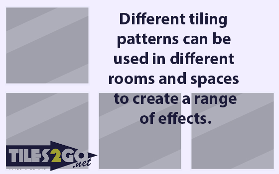 how to use different tiling patterns